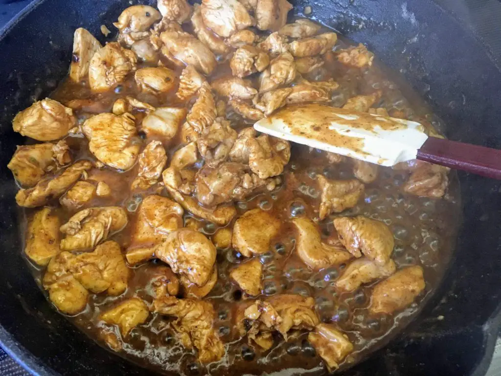 cast iron tequila lime chicken for quesadillas