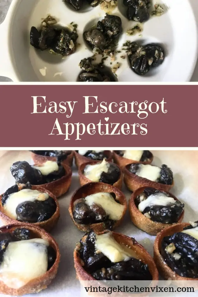 Quick and easy escargot hors d'oeuvres