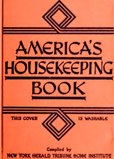1941 America's Housekeeping Book