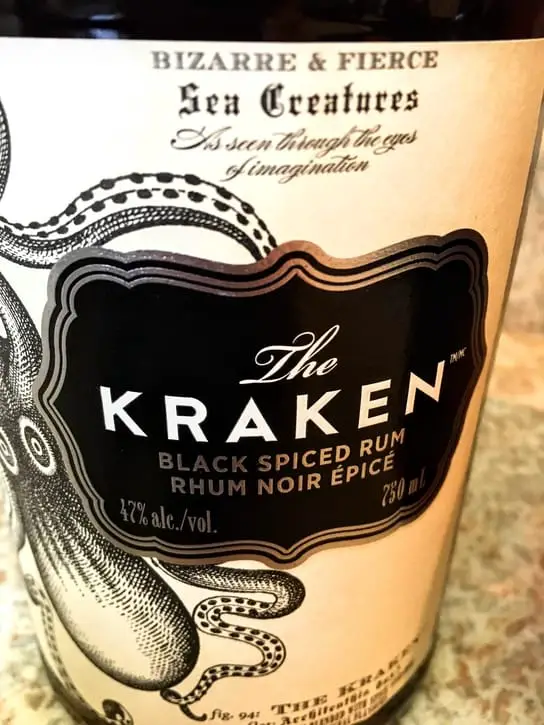 Kraken black spiced rum
