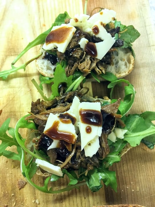 bbq duck appetizers