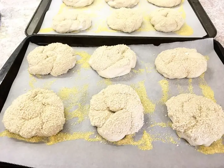 proofing kaiser buns