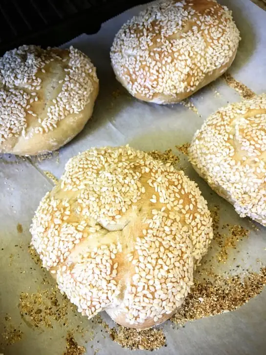 bakery-style kaiser rolls