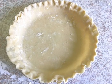 raw pie shell