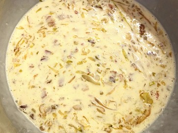 sauerkraut quiche filling